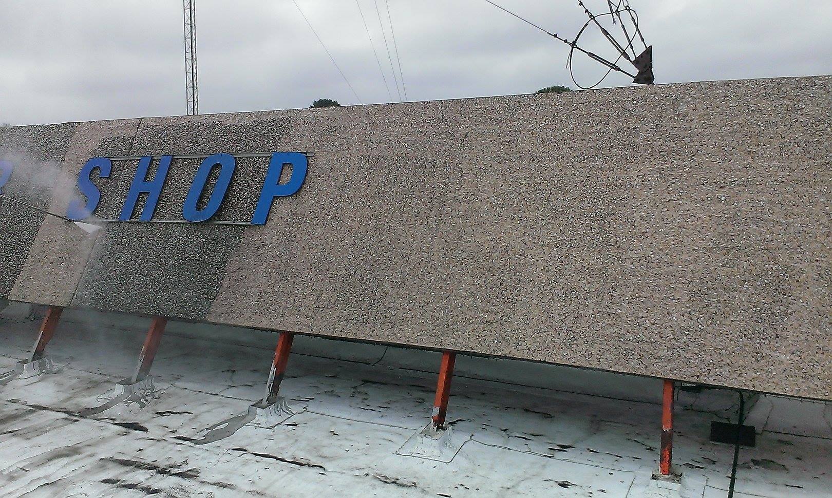 CRC roofer inspecting a Houston roof